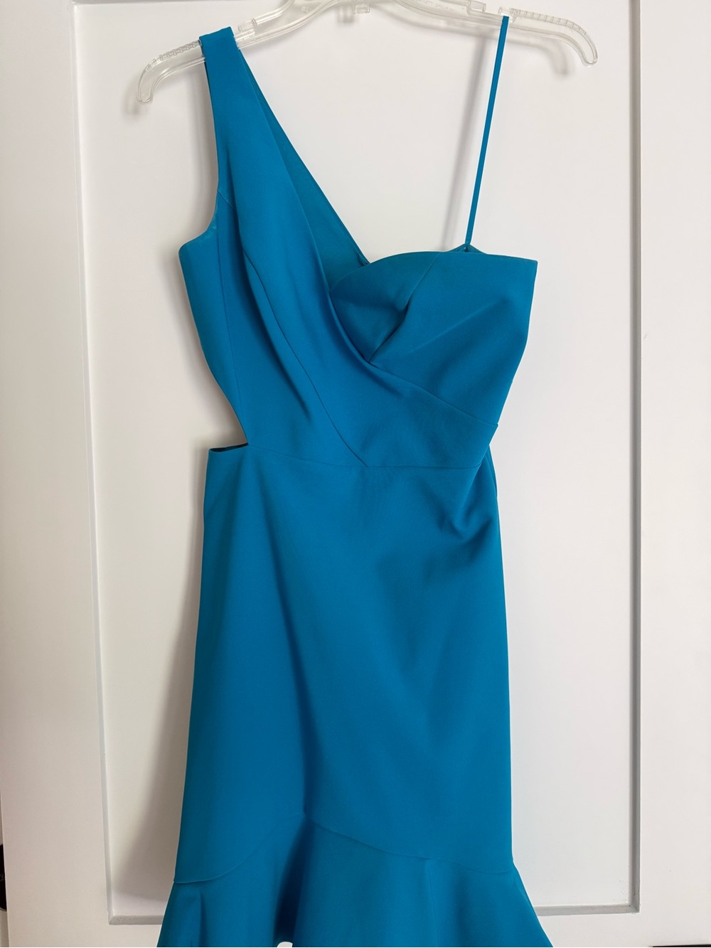 Turquoise One-Shoulder Mermaid Dress - Brand